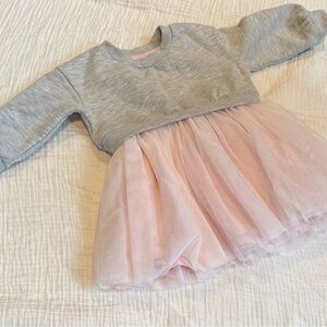 Tucker + Tate Gray and Pink Dress